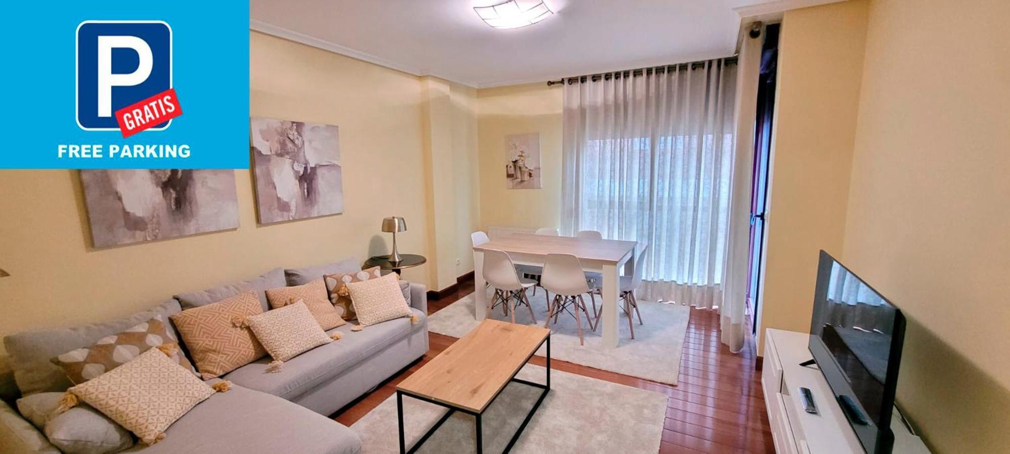 Cozy Yellow Home In Getxo ภายนอก รูปภาพ